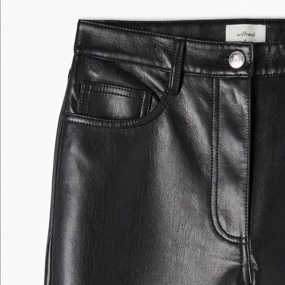 Wilfred Melina vegan leather pants 0 - Picture 12 of 16